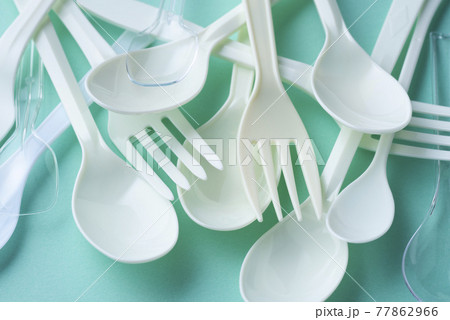 使い捨てプラスチック スプーン・フォーク 使い捨てプラスチック スプーン・フォーク 77862966