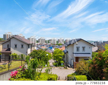 住宅・住宅街イメージ　多摩ニュータウン 77863238