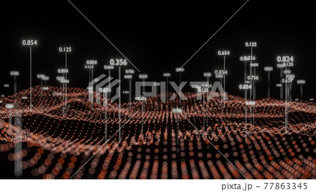 Big Data Visualization. Abstract structure 77863345