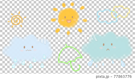 可愛いお天気セット 可愛いお天気セット 77863776