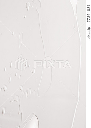 Skincare cosmetics and cream product texture or antibacterial liquid soap for hand washing for virus protection and hygiene, holiday flatlay design or abstract wall art and paint strokes 77864081