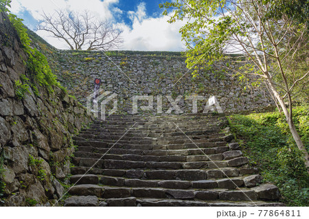 愛媛 宇和島城 二の丸登城道 77864811