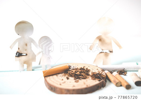 Quit smoking for life on World no Tobacco day concept. World no tobacco day. 77865720