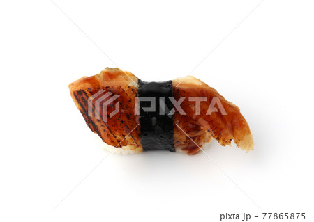 穴子 寿司 アナゴ 白背景 穴子 寿司 アナゴ 白背景 77865875