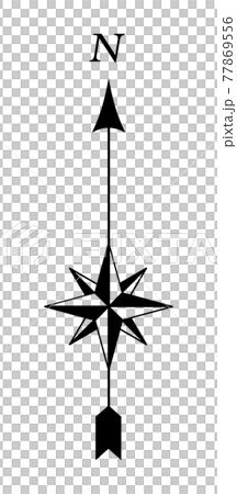 方位記号-ハイクオリティ-23 77869556