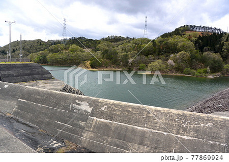 上山市にある「前川ダム」 77869924