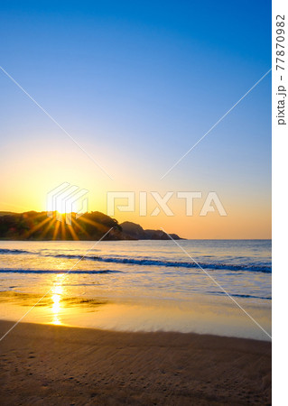 弓ヶ浜(夜明け) 弓ヶ浜(夜明け) 77870982