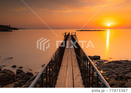 波戸岬の夕暮れ 77873367