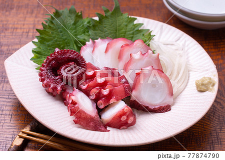 たこの刺身 77874790