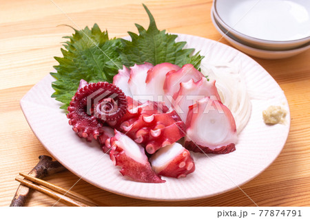 たこの刺身 77874791