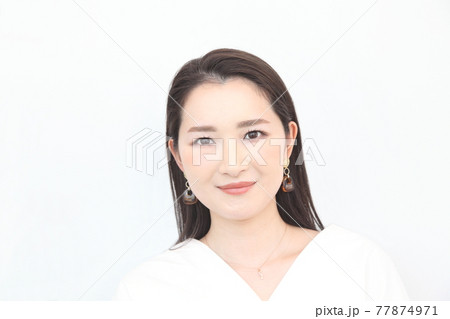 カメラ目線の女性 カメラ目線の女性 77874971