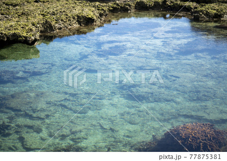 沖縄 玻名城ビーチ 沖縄 玻名城ビーチ 77875381