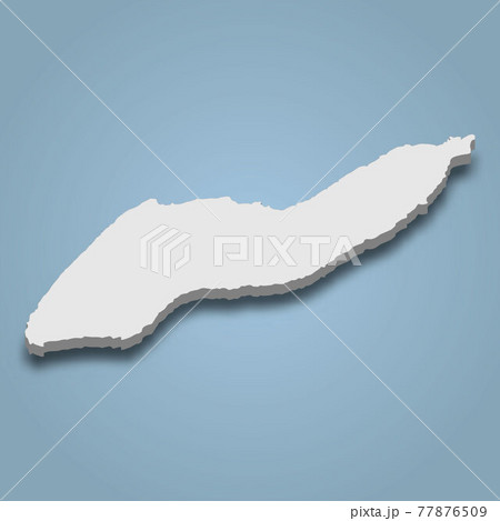 3d isometric map of Icaria is an island in Greece 3d isometric map of Icaria is an island in Greece 77876509