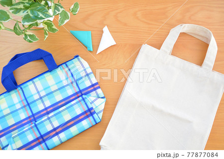 レジ袋削減のためのマイバッグの種類 77877084
