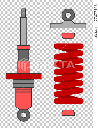 拆卸減震器維修示意圖 77877168