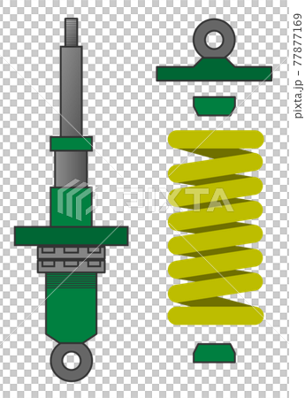 拆卸減震器維修示意圖 77877169