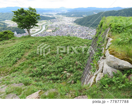 兵庫県豊岡市出石にある有子山城 77877788