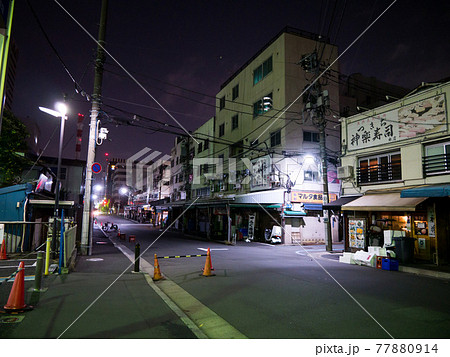 東京 築地周辺 夜景(2021年5月) 東京 築地周辺 夜景(2021年5月) 77880914