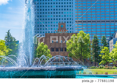 東京の都市風景 日比谷公園(日比谷公会堂) 77881198