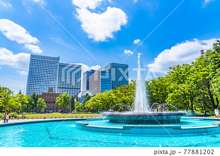 東京の都市風景 日比谷公園(日比谷公会堂) 東京の都市風景 日比谷公園(日比谷公会堂) 77881202
