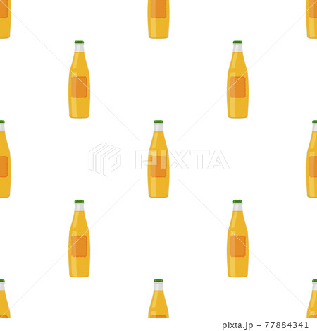 Illustration on theme seamless beer glass bottles with lid for brewery 77884341