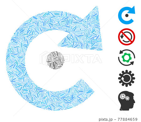 Dash Mosaic Rotation Center Icon Dash Mosaic Rotation Center Icon 77884659
