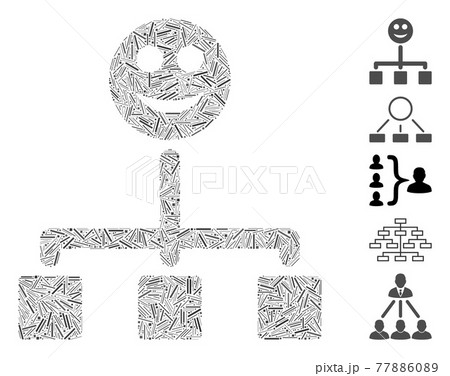 Dash Mosaic Happy Hierarchy Icon Dash Mosaic Happy Hierarchy Icon 77886089