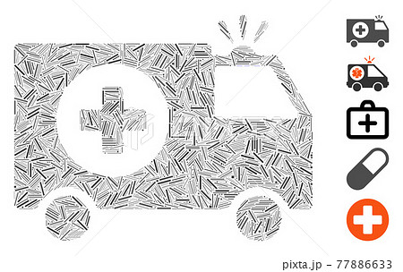 Hatch Collage Emergency Icon 77886633