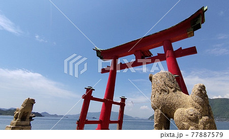 尾道市岩子島の厳島神社 尾道市岩子島の厳島神社 77887579