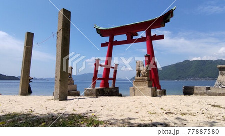 尾道市岩子島の厳島神社 尾道市岩子島の厳島神社 77887580