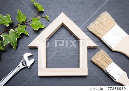 住宅の外壁工事イメージ 77888089