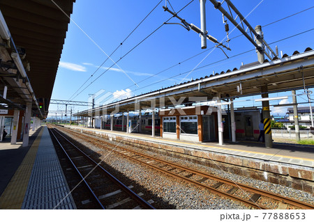 2020年夏の奥羽本線、大曲駅から及位駅までの周辺風景と車窓からの風景 77888653