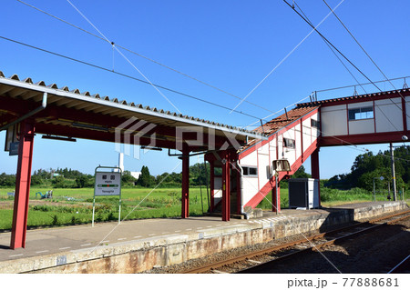 2020年夏の奥羽本線、大曲駅から及位駅までの周辺風景と車窓からの風景 77888681