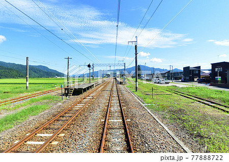 2020年夏の奥羽本線、大曲駅から及位駅までの周辺風景と車窓からの風景 77888722