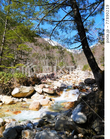 北アルプス「常念岳」の冬山登山 77890219
