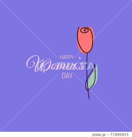 International Women's Day vector illustration 77890955