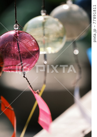 夏の風物詩　風鈴 77891811