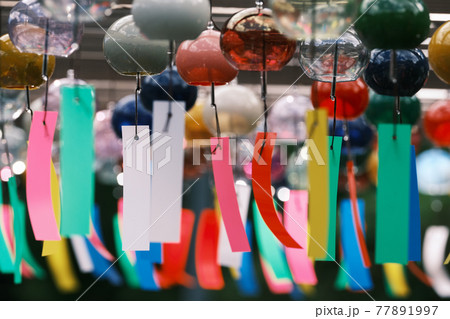 夏の風物詩　風鈴 77891997