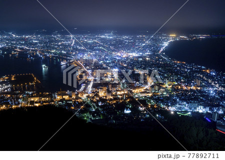 函館の夜景 77892711
