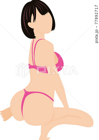 セクシーな女性イラスト 77892717