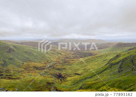Scottish lowlands landscape in autumn 77893162
