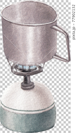 Camper and accessory with device watercolor Camper and accessory with device watercolor 77902132