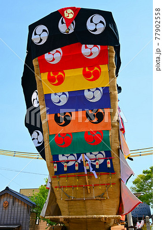 でか山　曳山　七尾市 77902558