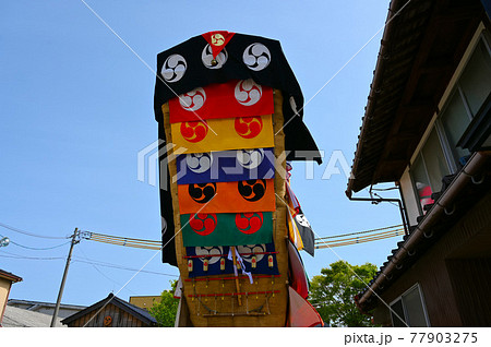 でか山　曳山　婦中町　七尾市 77903275