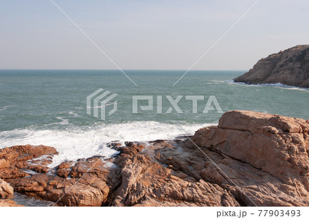 a Shoreline And Shek O at Hong Kong 77903493