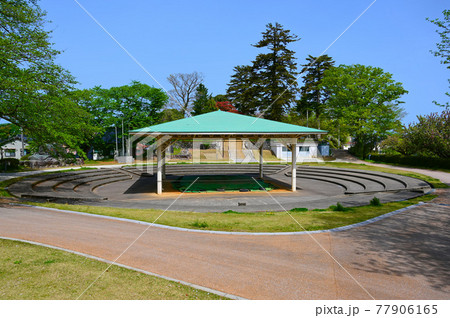 小丸山城址公園　愛宕山相撲場　七尾市 77906165