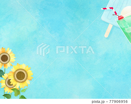 夏のイメージ背景 複数のバリエーションがありますのイラスト素材