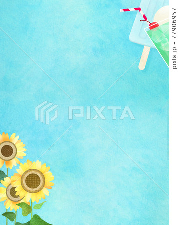 夏のイメージ背景 - 複数のバリエーションがあります 77906957