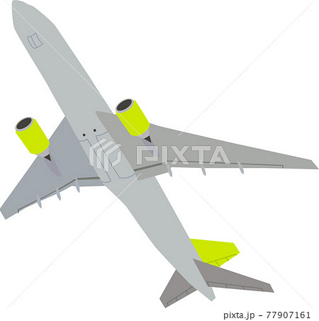 離陸するボーイング777-200（線なし） 77907161