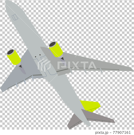 離陸するボーイング777-200（線なし） 77907161